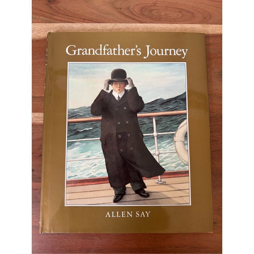 Grandfathers Journey children’s book Asian storytelling immigration